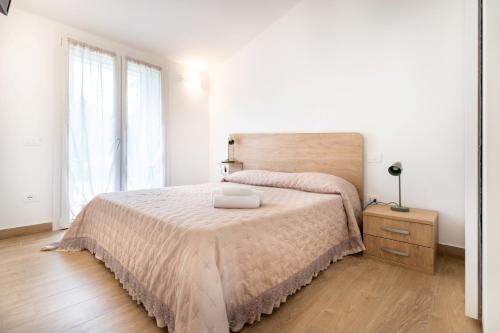Ένα ή περισσότερα κρεβάτια σε δωμάτιο στο Agriturismo La Quercia dei Tigli