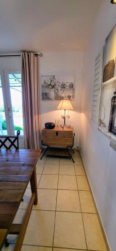 Ruang duduk di Gîte Palma, vue exceptionnelle vallée Provençale