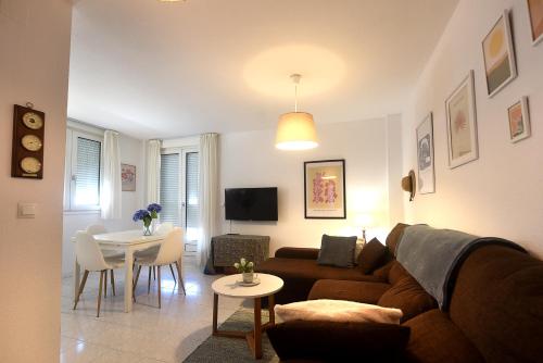 TV a/nebo společenská místnost v ubytování Apartamento muy soleado