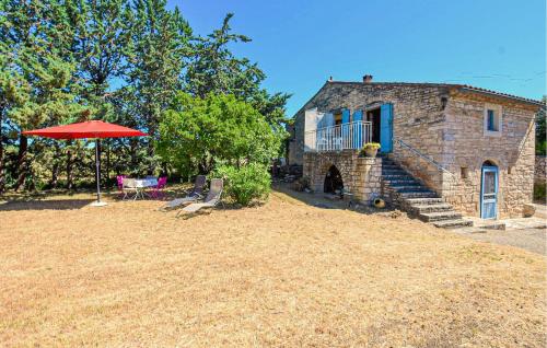 1 Bedroom Cozy Home In Orgnac Laven