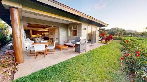 Taman di luar HAWAIIAN DREAM Relaxing KaMilo 3BR Home with Private Beach Club