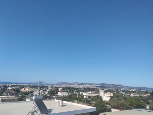 a skateboard ramp on top of a building at Perivolia Panorama in Perivólia
