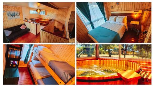 Posezení v ubytování Algarrobo playa Canelo Cabaña opción Tinaja