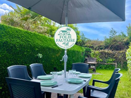 La Folie Fautaise - 500 m Beach - Pool