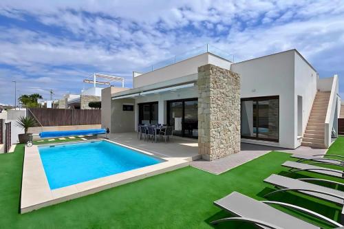Modern villa with private pool at Golf Vistabella