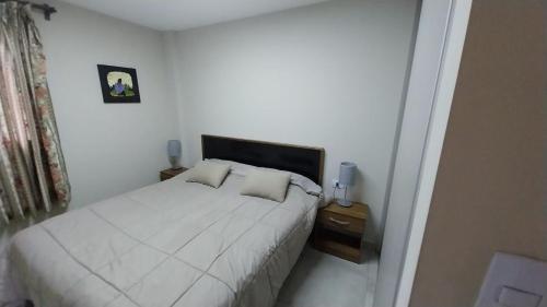 Postel nebo postele na pokoji v ubytování LA SANTIAGO CONFORTABLe!!