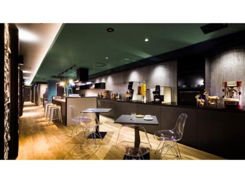 Χώρος καθιστικού στο HOTEL Noir Blanc - Vacation STAY 18089v