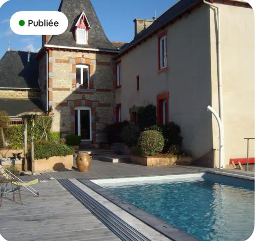 country house with pool