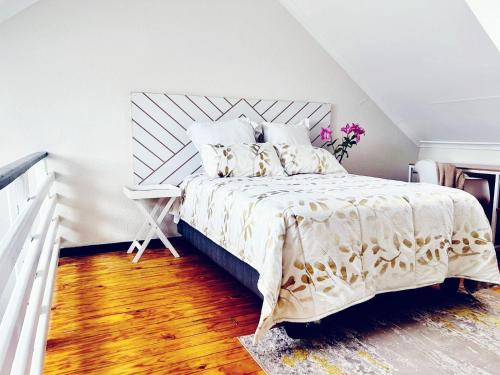 Ένα ή περισσότερα κρεβάτια σε δωμάτιο στο Loft On Grosvenor