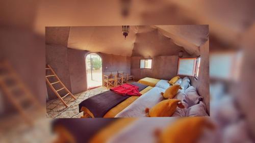 Posezení v ubytování Merzouga luxury tent with activities