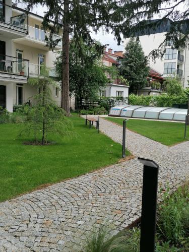 Taman di luar Apartmán VERDE