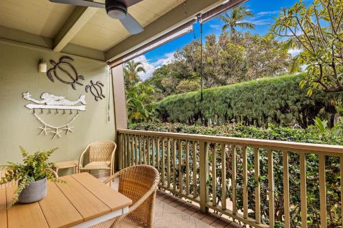 Un balcón o terraza de Kihei Kai Oceanfront Condos