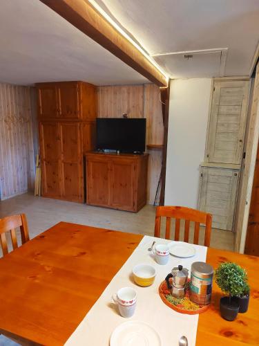 Μια τηλεόραση ή/και κέντρο ψυχαγωγίας στο Chalet Torretta