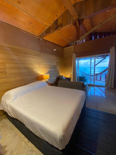 Postel nebo postele na pokoji v ubytování D' Love Shack