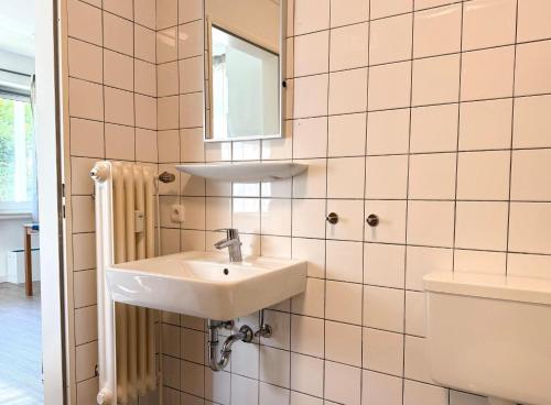 Koupelna v ubytování Frauenpreiss - Wohnung 54