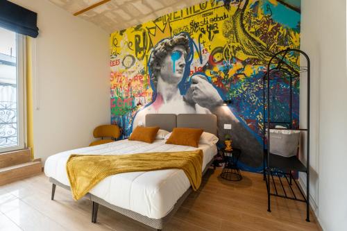 Postel nebo postele na pokoji v ubytování B&B Yutori 75