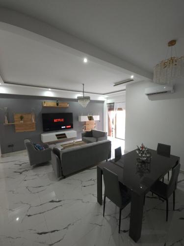 Een keuken of kitchenette bij Appartement DreamLand