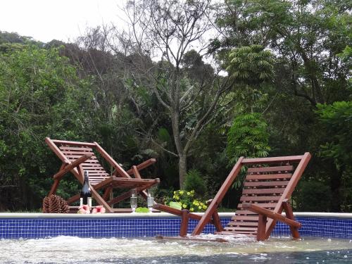 Piscina en o cerca de Pousada Canto da Lua