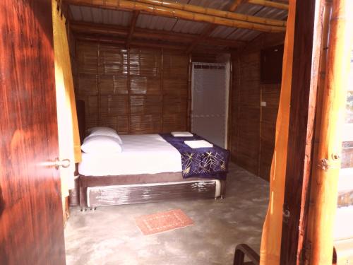 Postel nebo postele na pokoji v ubytování hotel campestre san antonio