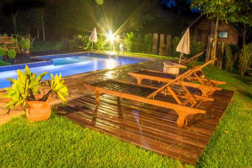 Piscina en o cerca de Pousada Canto da Lua