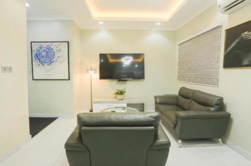 Posezení v ubytování Kobbies Studio