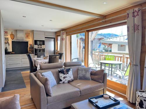 Les Gets - Appartement confortable près du centre avec balcon ensoleillé