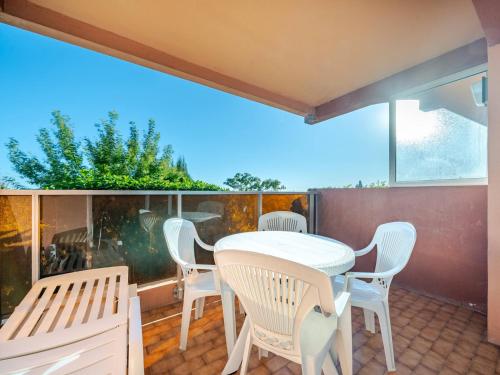 Studio cosy pour 4 avec Wi-Fi, vue mer - FR-1-827-72