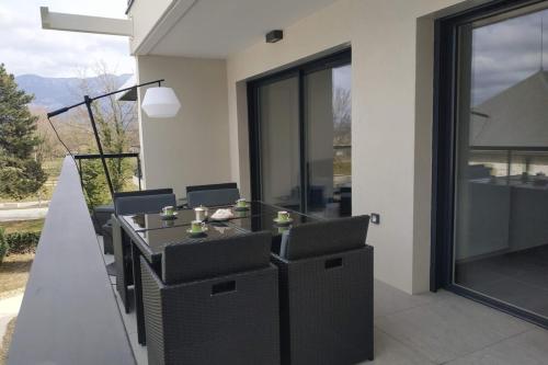 Μπαλκόνι ή βεράντα στο L'orée du lac tout confort 3 garage privatif