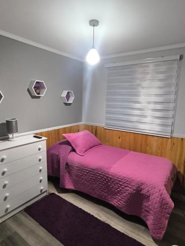 Ένα ή περισσότερα κρεβάτια σε δωμάτιο στο Habitación individual con baño privado