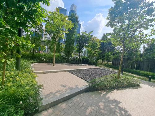 Taman di luar Agile Orchid service residence TRX by KL