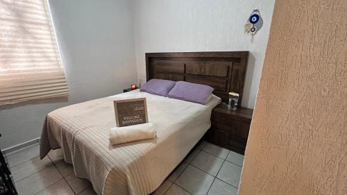 Postel nebo postele na pokoji v ubytování Bleu Sirena