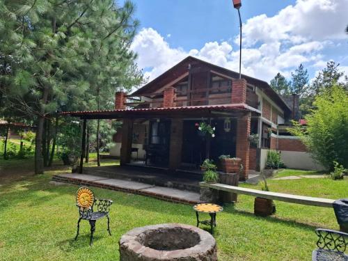 Zahrada ubytování Cabaña de los abuelos