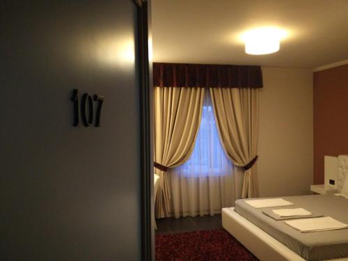 Koupelna v ubytování Hotel Mustang