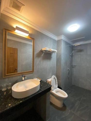 Ένα μπάνιο στο Asian Koh Kong Hotel