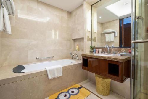 Ένα μπάνιο στο Yang Peng Jin Jiang Hotel
