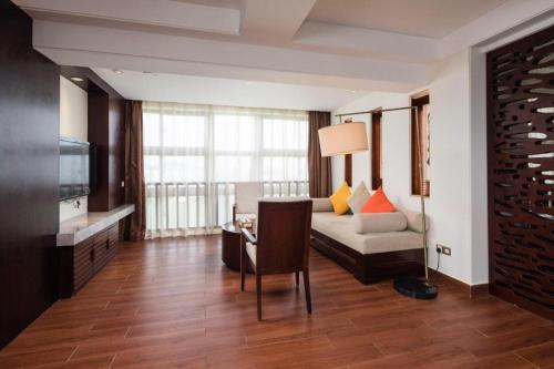 Posezení v ubytování Man Wan Harmona Resort