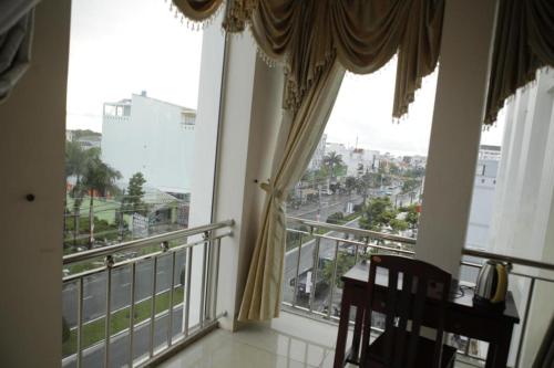 Балкон или терраса в Ngoc Giau Hotel