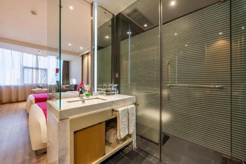 Phòng tắm tại Xian Leica Hotel