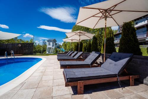 Πισίνα στο ή κοντά στο Vila Oia Wellness & Spa
