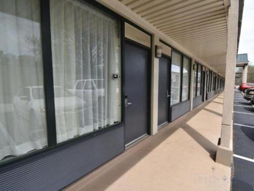 a row of windows on the side of a building at Best Western Athens in Athens