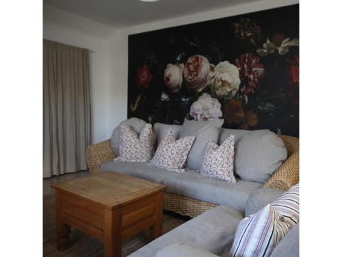 Posezení v ubytování Ferienwohnung Waldblick