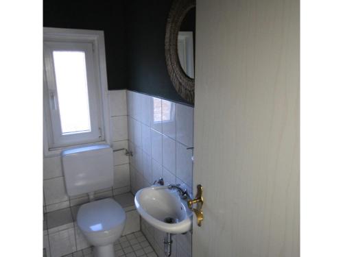 Koupelna v ubytování Ferienwohnung Waldblick