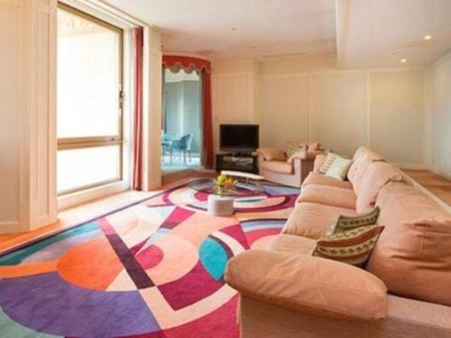 Χώρος καθιστικού στο Hotel Kawakyu