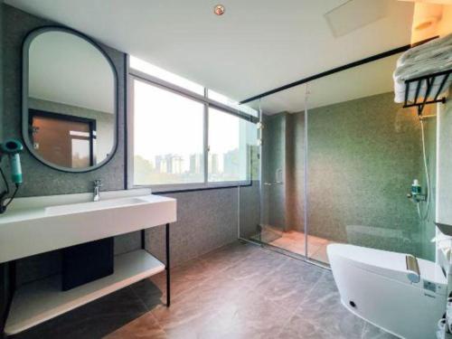 Koupelna v ubytování City Comfort Inn Hengyang Nanyue Scenic Spot Temple