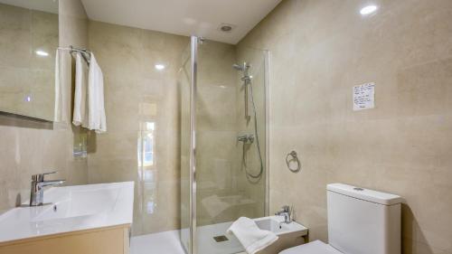 Ένα μπάνιο στο Villa Girassol