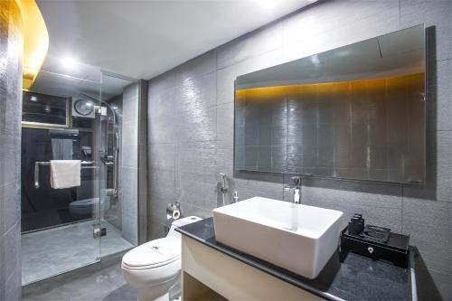 Koupelna v ubytování Dream Square Resort