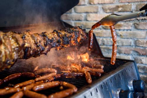 Kemudahan BBQ tersedia untuk tetamu di aparthotel ini