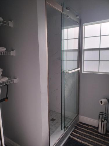 Tiny home barn style in backyard with Animals