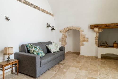 Χώρος καθιστικού στο Masseria dei Preti