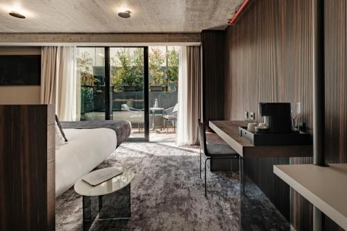 Posezení v ubytování Fitch Hotel